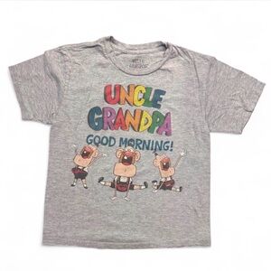 Official Cartoon Network Uncle Grandpa Graphic Tee - Boys Small 2014 Vintage